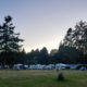 lots of RVs camping