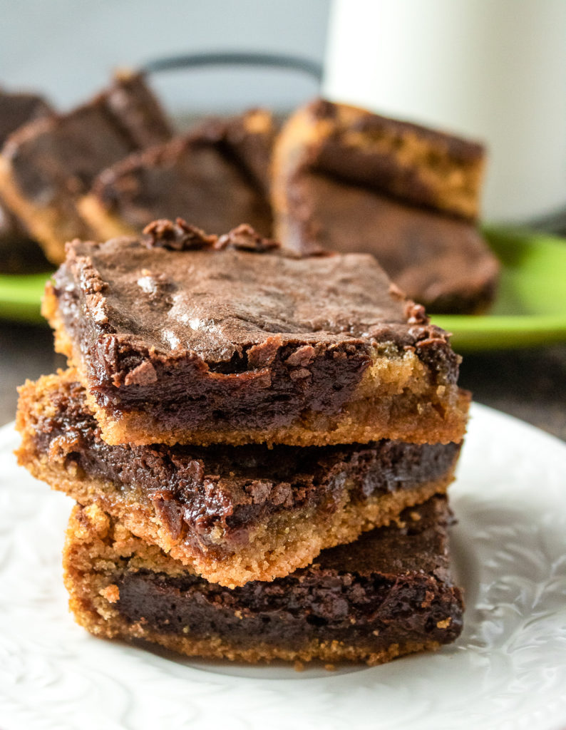 chocolate peanut butter brownies