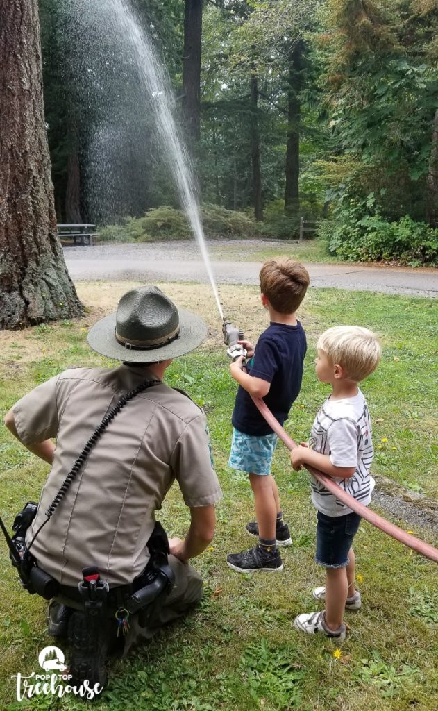 Fire Safety with Washington State Rangers