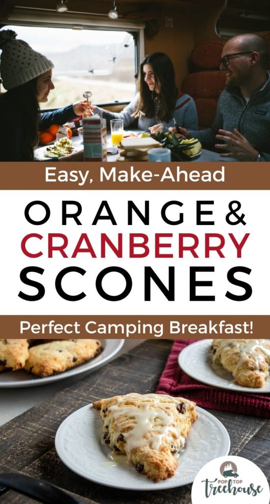 orange-cranberry scones