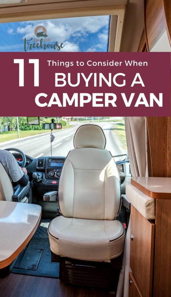 what to consider when buying a camper van