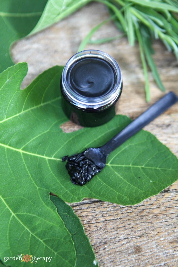 charcoal drawing salve for camping