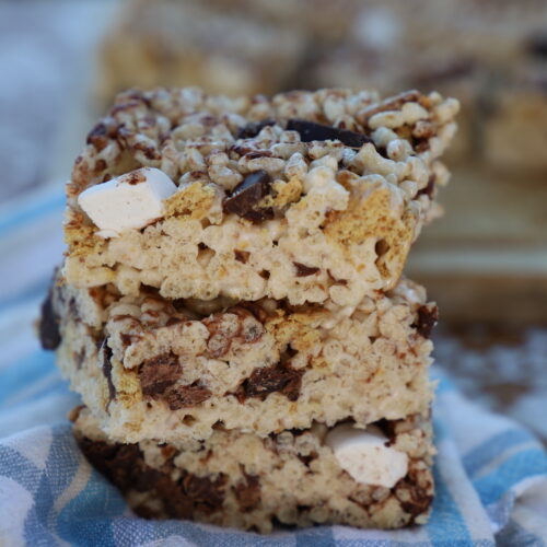 smore rice krispies variations