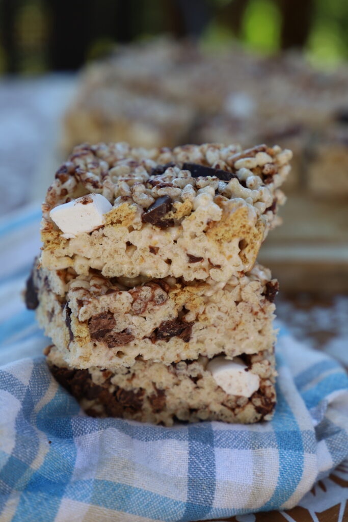 smore rice krispies variations