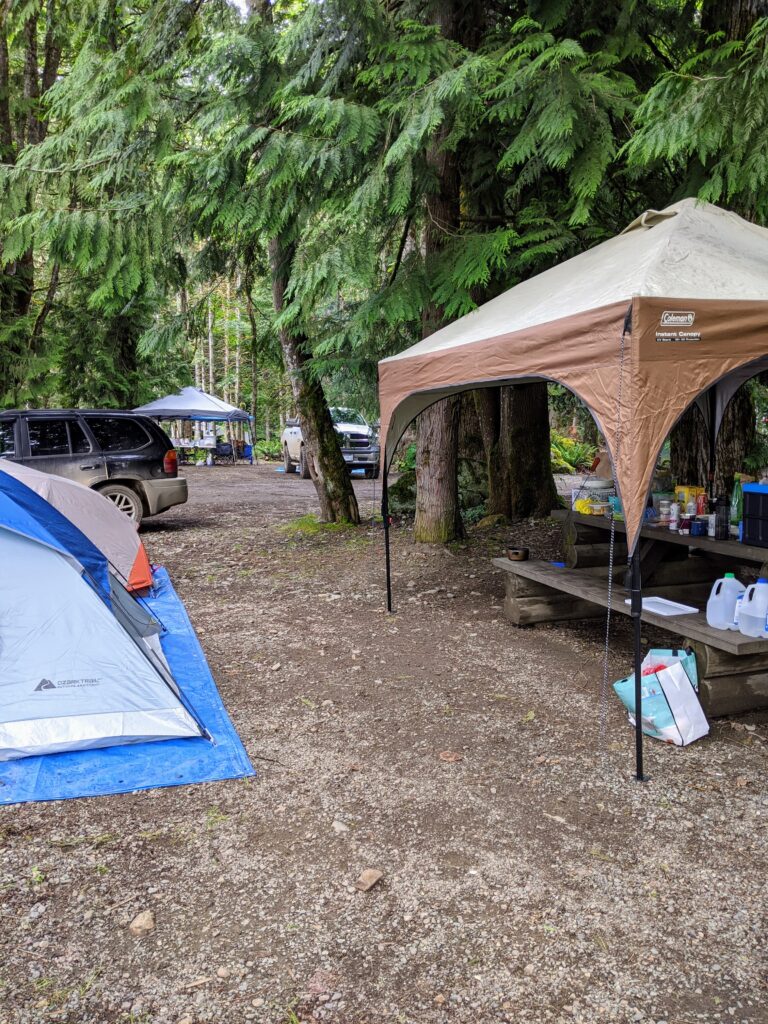 Harrison Lake campground