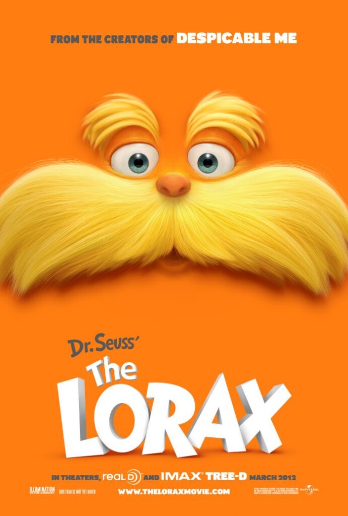 The Lorax movie poster