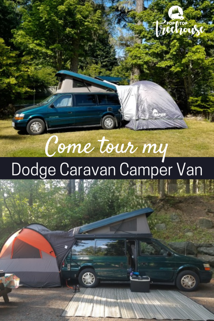Come tour my Dodge Caravan Camper Van