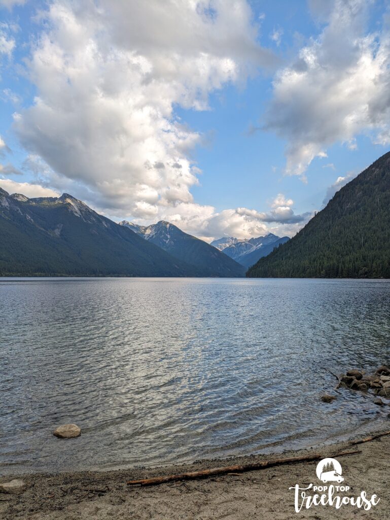 Chilliwack Lake calm waters